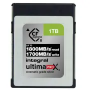 Carte compact flash INTEGRAL INCFE 1 TB 1800/1700/S 1300