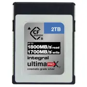 Carte compact flash INTEGRAL INCFE 2 TB 1800/1700/S 1300