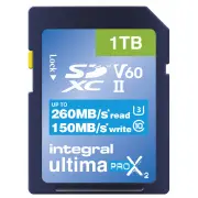 Carte mémoire INTEGRAL INSDX 1 TB 260/150 U 2