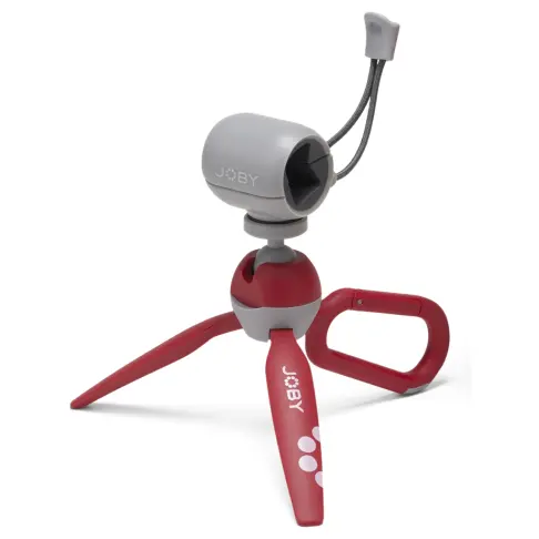 Trépied de poche JOBY HANDYPOD CLIP ROUGE - 1