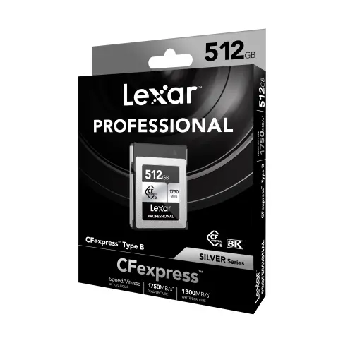 Carte cfexpress LEXAR CFEXPRESS PRO B SILVER 512 GB - 4