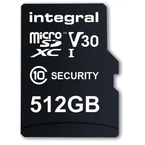 Carte microsd INTEGRAL INMSDX 512 G 10 SEC - 1