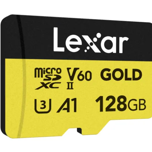Carte microsd LEXAR MICROSDXC GOLD 128 GB V 60 - 2
