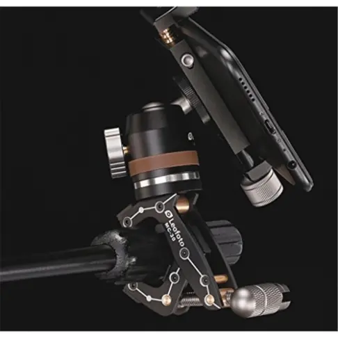 Accessoire pour pied LEOFOTO PINCE MC 30 + ROTULE MBH 19 - 6