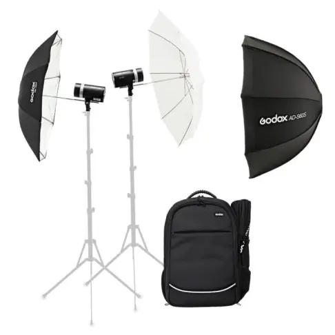 Flash GODOX AD 300 PRO TTL KIT DOUBLE - 1