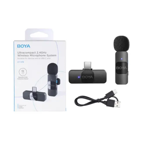 Microphone sans fil BOYA BY V 10 V 2 - 6