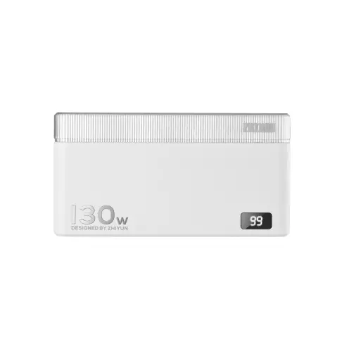 Batterie externe ZHIYUN MOLUS 130 W BLANC - 1