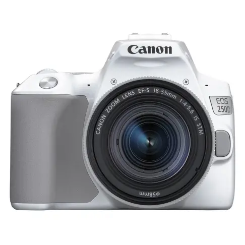 Appareil photo reflex numerique amateur CANON EOS 250 D BLANC 18-55 IS STM - 1