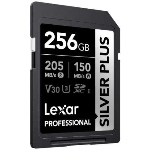 Carte sd LEXAR SDXC SILVER PLUS 256 G V 30 - 2