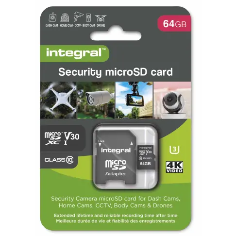 Carte microsd INTEGRAL INMSDX 64 G 10 SEC - 2