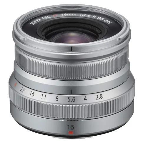 Objectif à focale fixe FUJIFILM XF 16/2.8 R WR SILVER - 2