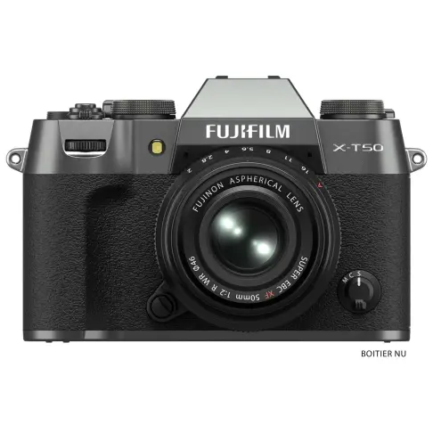 Appareil photo hybride FUJIFILM XT 50 ANTHRACITE - 1