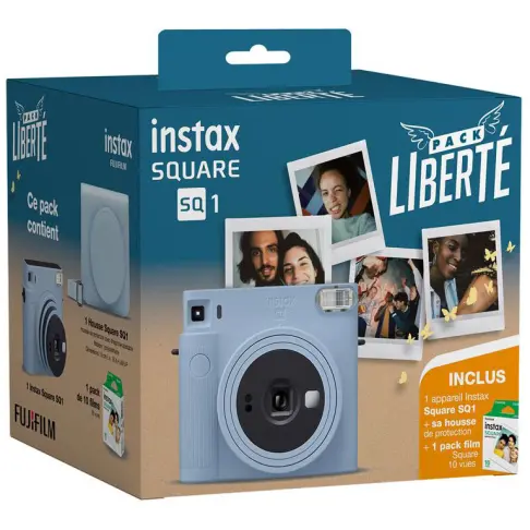 Appareil photo instantané FUJIFILM INSTAX SQ 1 BLEU - 1