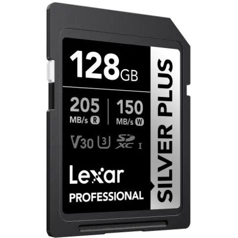 Carte secure digital LEXAR SDXC SILVER PLUS 128 G V 30 - 2