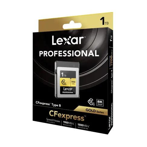 Carte compact flash LEXAR CFEXPRESS PRO TYPE B GOLD 1 TB - 3