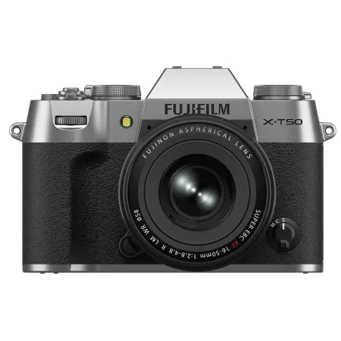 Appareil photo hybride FUJIFILM XT 50 SILVER + XF 16-50 - 1