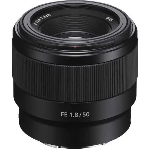 Objectif à focale fixe SONY SEL 50 F 18 FSY - 1