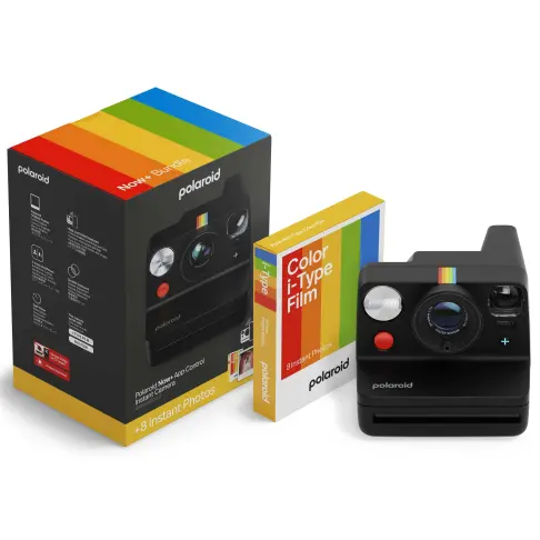 Appareil photo instantané POLAROID NOW+ GEN 3 NOIR + BUNDLE 8 - 1