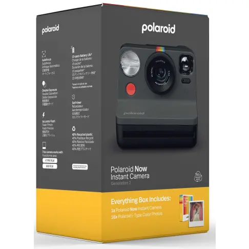 Appareil photo instantané POLAROID EVERTTHING BOX NOW GEN 2 NOIR - 1