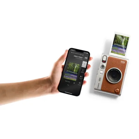 Appareil photo instantané FUJIFILM INSTAX MINI EVO MARRON - 6