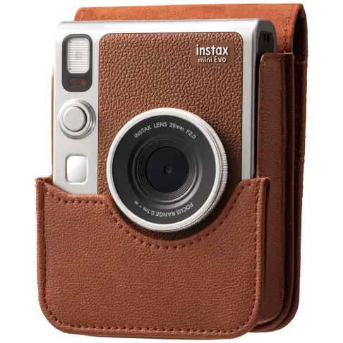 Housse appareil photo FUJIFILM INSTAX MINI EVO HOUSSE MARRON - 2