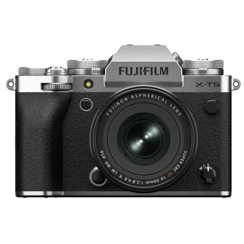 Appareil photo numérique hybride expert FUJIFILM XT 5 SILVER EU + XF 16-50 KIT - 1