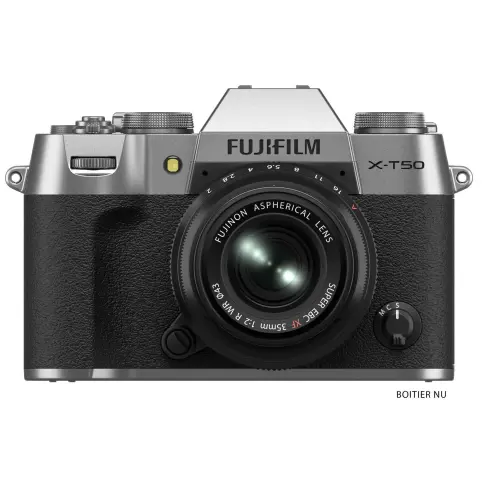 Appareil photo hybride FUJIFILM XT 50 SILVER - 1