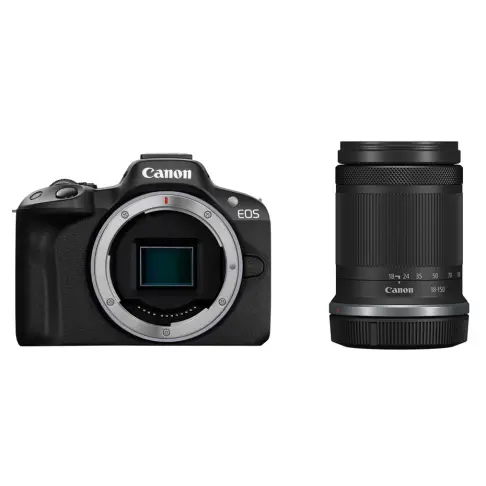 Appareil photo hybride CANON EOS R 50 + RFS 18-150 IS STM - 1