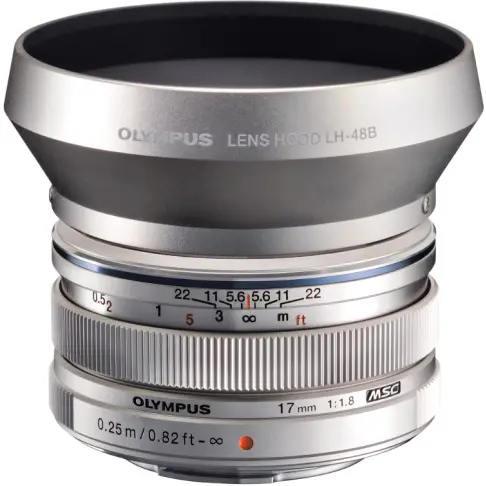 Objectif à focale fixe OLYMPUS 17/1.8 DIGITAL M ZUIKO SILVER - 2