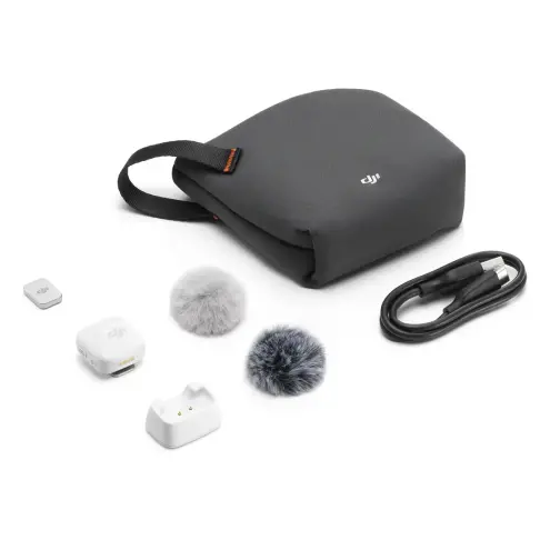 Emetteur DJI MIC MINI EMETTEUR BLANC - 2