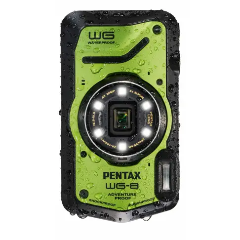 Appareil photo compact étanche PENTAX WG 8 VERT - 7