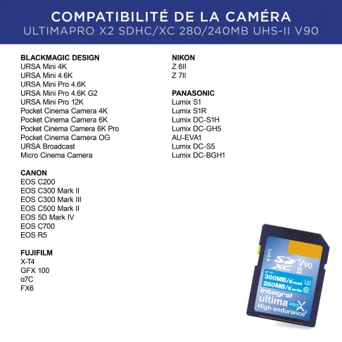 Carte mémoire INTEGRAL INSDH 32 G 300/270 U 2 - 3