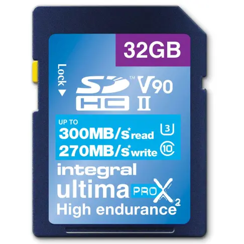 Carte mémoire INTEGRAL INSDH 32 G 300/270 U 2 - 1