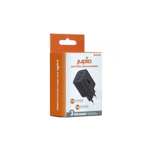 Chargeur JUPIO CHARGEUR TRIPLE USB 65 W - 2