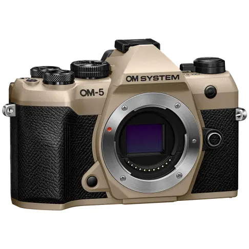 Appareil photo hybride numérique OM SYSTEM OM 5 MK II NU BEIGE - 2