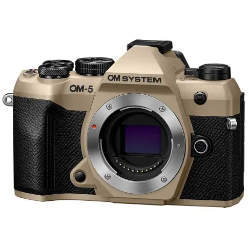 Appareil photo hybride numérique OM SYSTEM OM 5 MK II NU BEIGE - 3