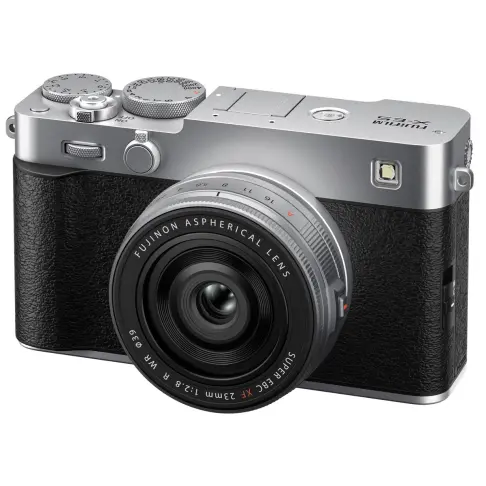 Appareil photo hybride FUJIFILM X E 5 SILVER + XF 23/2.8 R WR - 1