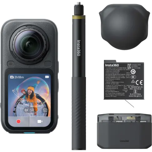 Caméra action INSTA360 X 6 NOIR ESSENTIALS - 1